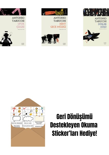 Ufuk Çizgisi + Hint Gece Müziği + Düşler Düşü + Okuma Sticker'ları