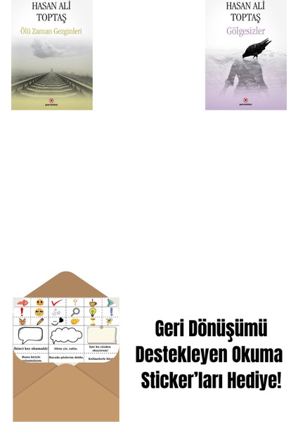 Ölü Zaman Gezginleri + Gölgesizler + Okuma Sticker'ları