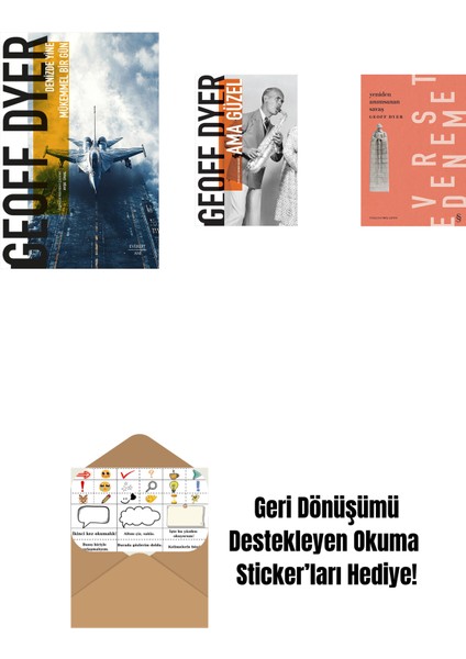 Denizde Yine Mükemmel Bir Gün + Ama Güzel + Yeniden Anımsanan Savaş + Okuma Sticker'ları
