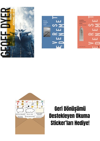 Denizde Yine Mükemmel Bir Gün + Beyaz Kumlar + Yeniden Anımsanan Savaş + Okuma Sticker'ları