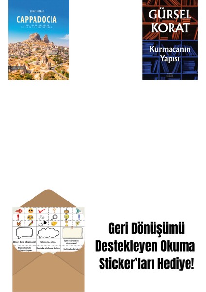 Cappadocia (Ciltli) + Kurmacanın Yapısı + Okuma Sticker'ları