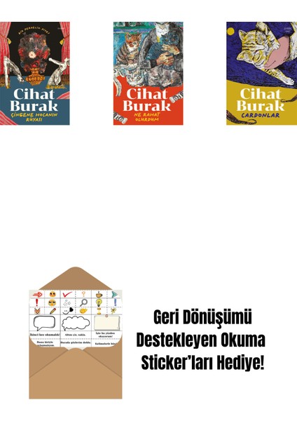 Çingene Hocanın Rüyası + Ne Rahat Olurdum + Cardonlar + Okuma Sticker'ları