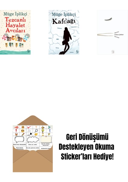 Tezcanlı Hayalet Avcıları + Kafdağı + Cımbızın Çektikleri + Okuma Sticker'ları