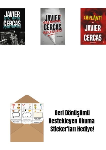 Bir Anın Anatomisi + Salamina Askerleri + Saplantı + Okuma Sticker'ları