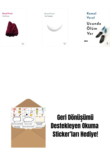 Kin Divanı + Yas Yüzükleri + Ucunda Ölüm Var + Okuma Sticker'ları