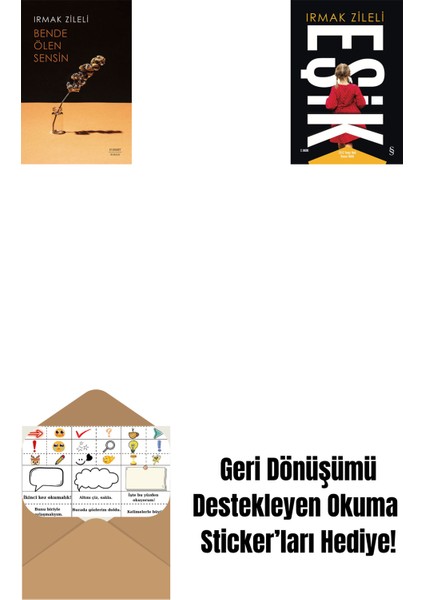 Bende Ölen Sensin + Eşik + Okuma Sticker'ları
