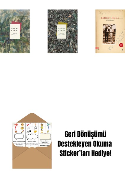 Rüya Şiirleri (Ciltli) + Talan Şiirleri (Ciltli) + Behçet Hoca + Okuma Sticker'ları