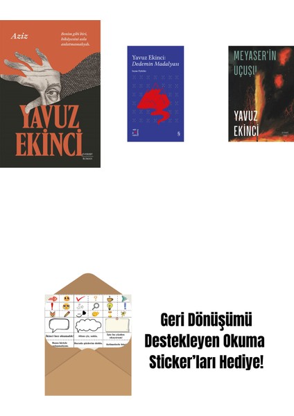Aziz + Everest Açıkhava 39 - Dedemin Madalyası + Meyaser'in Uçuşu + Okuma Sticker'ları