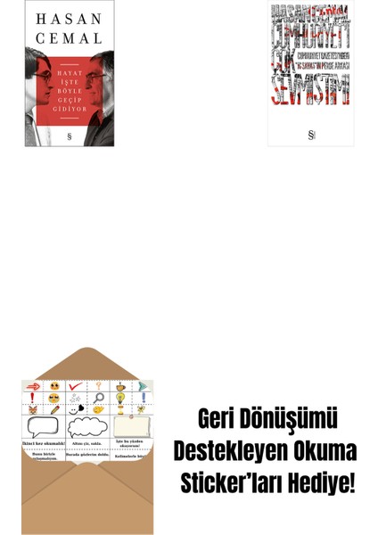 Hayat Işte Böyle Geçip Gidiyor + Cumhuriyet'i Çok Sevmiştim ! + Okuma Sticker'ları