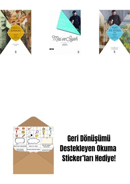 Ferdi ve Şürekası + Mâi ve Siyah + Mâî ve Siyah - Özgün Tam Metin + Okuma Sticker'ları