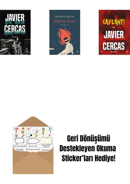 Bir Anın Anatomisi + Işığın Hızı + Saplantı + Okuma Sticker'ları