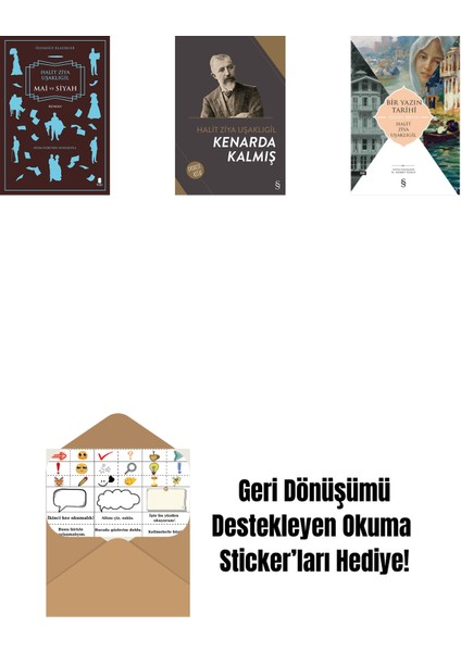 Mai ve Siyah + Kenarda Kalmış + Bir Yazın Tarihi + Okuma Sticker'ları