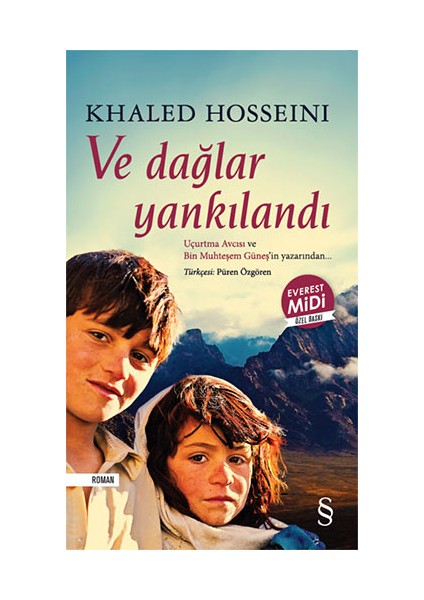 Uçurtma Avcısı (Midi Boy) + ve Dağlar Yankılandı (Midi Boy) + ve Dağlar Yankılandı + Okuma Sticker'ları modelleri