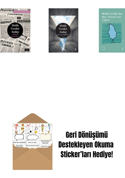 Müstear Zamanlar - 1 + Isa’nın Güncesi (Ciltli) + Everest Açıkhava 3 - Mikado’nun Çöpleri + Okuma Sticker'ları