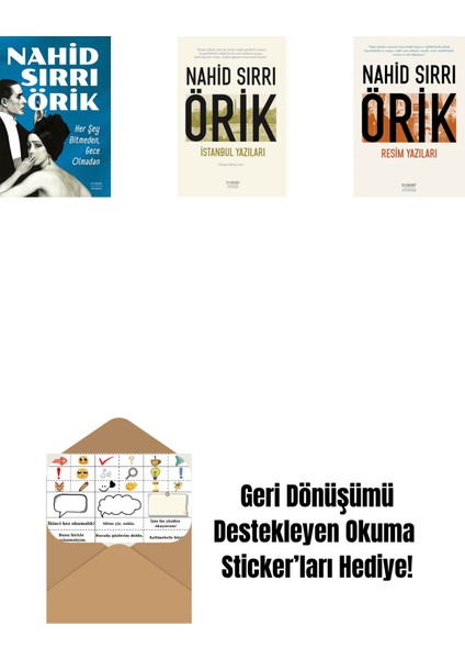 Her Şey Bitmeden, Gece Olmadan + Istanbul Yazıları + Resim Yazıları + Okuma Sticker'ları