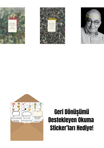 Rüya Şiirleri (Ciltli) + Talan Şiirleri + Büyü’sün Yaz! (Ciltli) + Okuma Sticker'ları