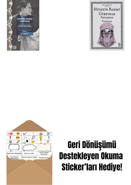 Kuyrukluyıldız Altında Bir Izdivaç (Cep Boy) + Nimetşinas - Toraman + Okuma Sticker'ları