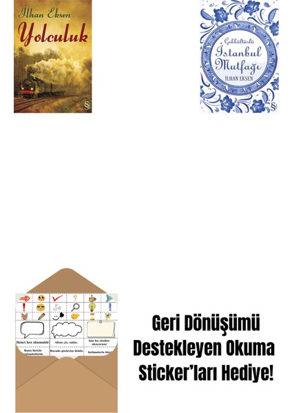 Yolculuk + Istanbul Mutfağı + Okuma Sticker'ları