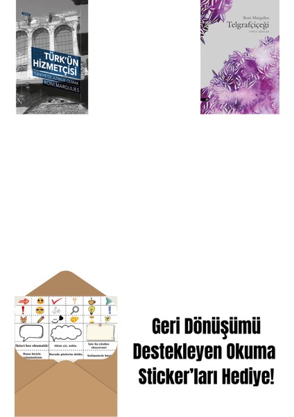 Türk’ün Hizmetçisi + Telgrafçiçeği + Okuma Sticker'ları