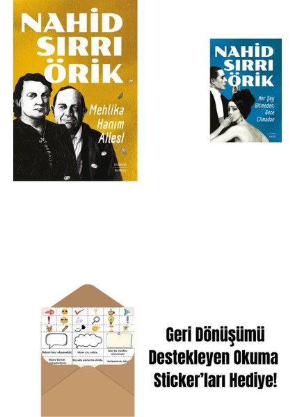 Mehlika Hanım Ailesi + Her Şey Bitmeden, Gece Olmadan + Okuma Sticker'ları
