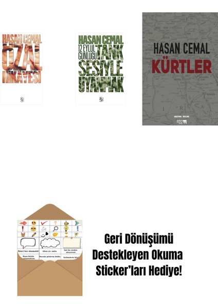 Özal Hikâyesi + Tank Sesiyle Uyanmak + Kürtler + Okuma Sticker'ları