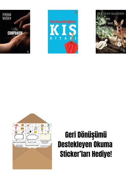 The Companion + Kış Kitabı + Whom Were We Running From? + Okuma Sticker'ları