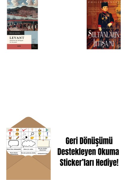Levant - Akdeniz’de Ihtişam ve Felaket + Sultanların Ihtişamı + Okuma Sticker'ları