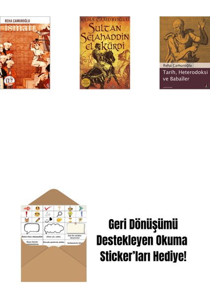 Ismail (Midi Boy) + Sultan Selahaddin El Kürdi + Tarih, Heterodoksi ve Babailer + Okuma Sticker'ları
