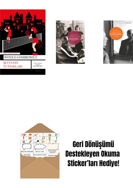 Şeytanın Tutsakları + Bakakai + Pornografi + Okuma Sticker'ları