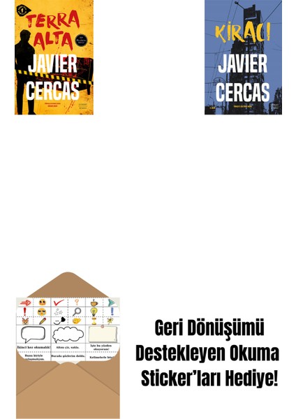 Terra Alta + Kiracı + Okuma Sticker'ları
