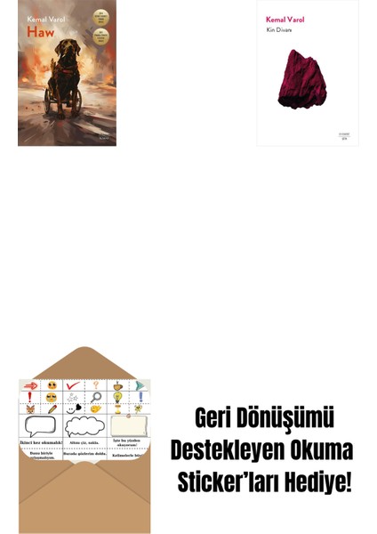 Haw + Kin Divanı + Okuma Sticker'ları