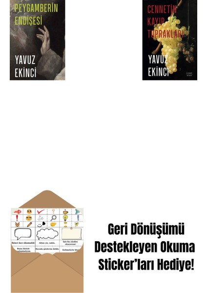 Peygamberin Endişesi + Cennetin Kayıp Toprakları + Okuma Sticker'ları
