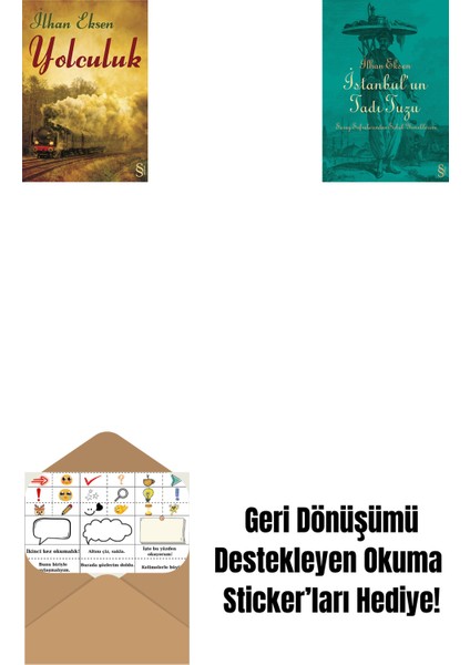 Yolculuk + Istanbul'un Tadı Tuzu + Okuma Sticker'ları