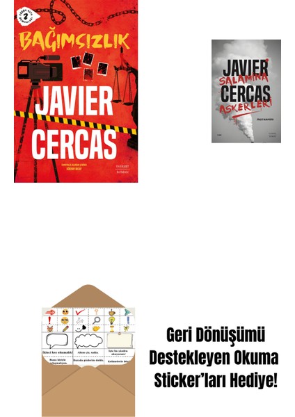 Bağımsızlık + Salamina Askerleri + Okuma Sticker'ları