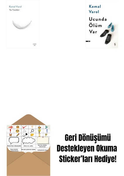 Yas Yüzükleri + Ucunda Ölüm Var + Okuma Sticker'ları