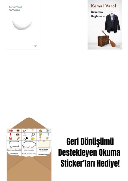 Yas Yüzükleri + Babamın Bağlaması (Ciltli) + Okuma Sticker'ları