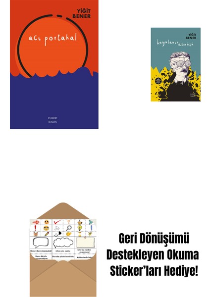 Acı Portakal + Heyulanın Dönüşü + Okuma Sticker'ları