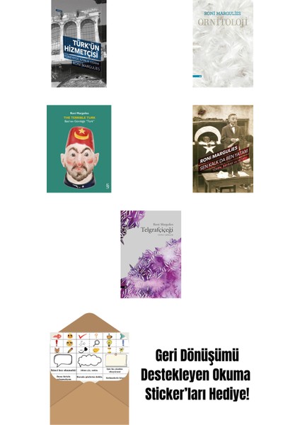 Roni Margulies 5 Kitap Set + Okuma Sticker'ları