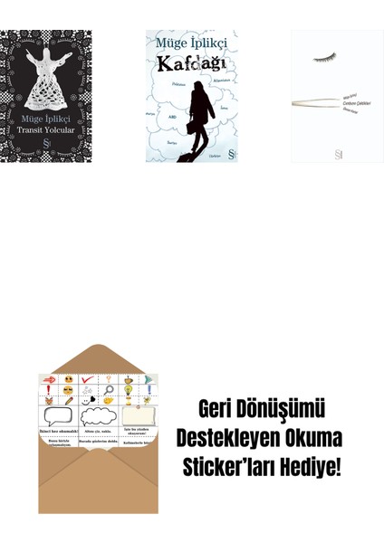 Transit Yolcular + Kafdağı + Cımbızın Çektikleri + Okuma Sticker'ları