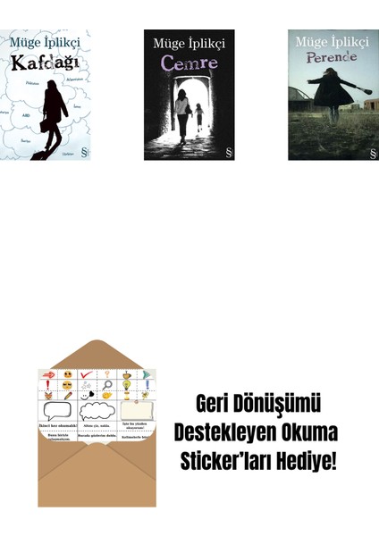 Kafdağı + Cemre + Perende + Okuma Sticker'ları