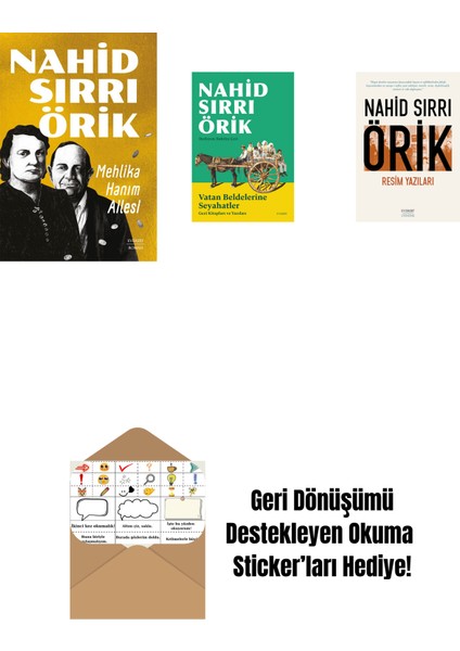 Mehlika Hanım Ailesi + Vatan Beldelerine Seyahatler + Resim Yazıları + Okuma Sticker'ları