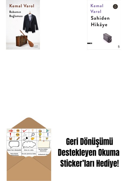 Babamın Bağlaması (Ciltli) + Sahiden Hikâye + Okuma Sticker'ları