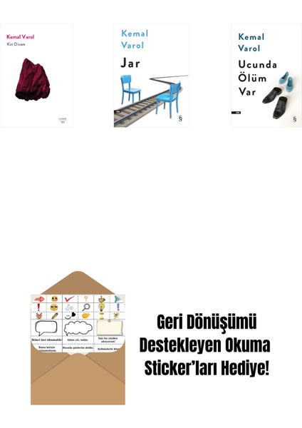 Kin Divanı + Jar + Ucunda Ölüm Var + Okuma Sticker'ları