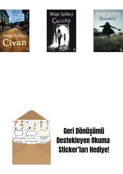 Civan + Cemre + Perende + Okuma Sticker'ları
