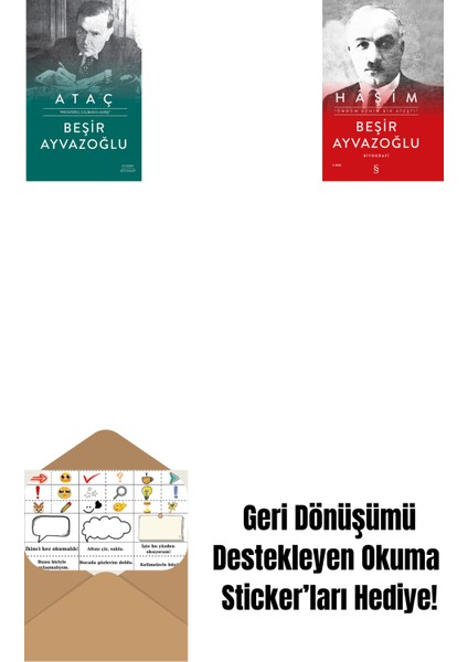 Ataç (Ciltli) + Haşim (Ciltli) + Okuma Sticker'ları