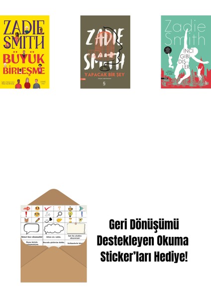 Büyük Birleşme + Yapacak Bir Şey + Inci Gibi Dişler + Okuma Sticker'ları