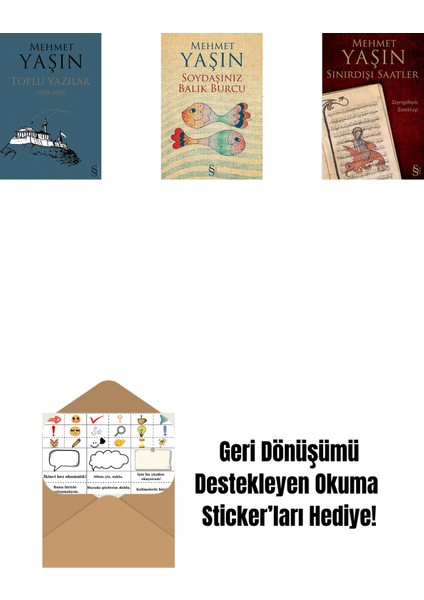 Toplu Yazılar + Soydaşınız Balık Burcu + Sınırdışı Saatler + Okuma Sticker'ları