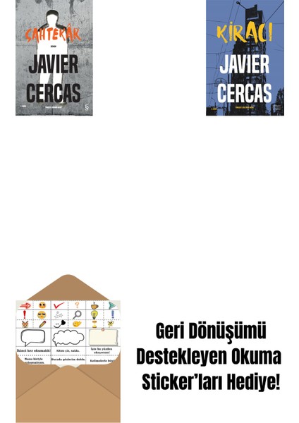 Sahtekâr + Kiracı + Okuma Sticker'ları