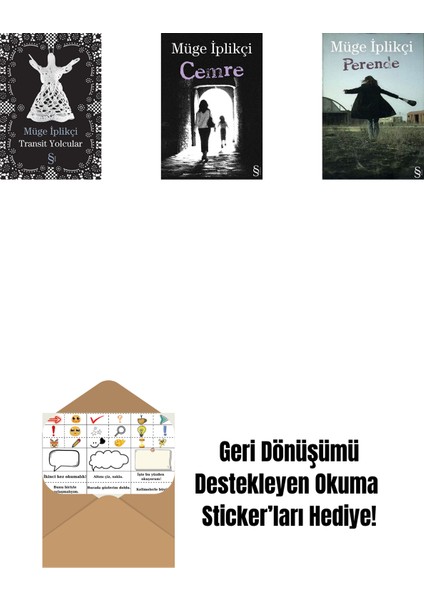 Transit Yolcular + Cemre + Perende + Okuma Sticker'ları