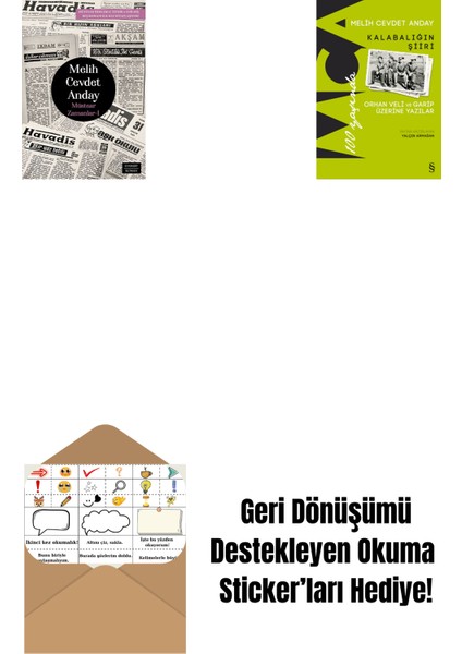Müstear Zamanlar - 1 + Kalabalığın Şiiri + Okuma Sticker'ları